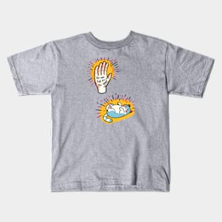 Radiant Wisdom and Blissful Naps Kids T-Shirt